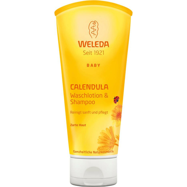 WELEDA Calendula baba tusfürdő és sampon 200 ml