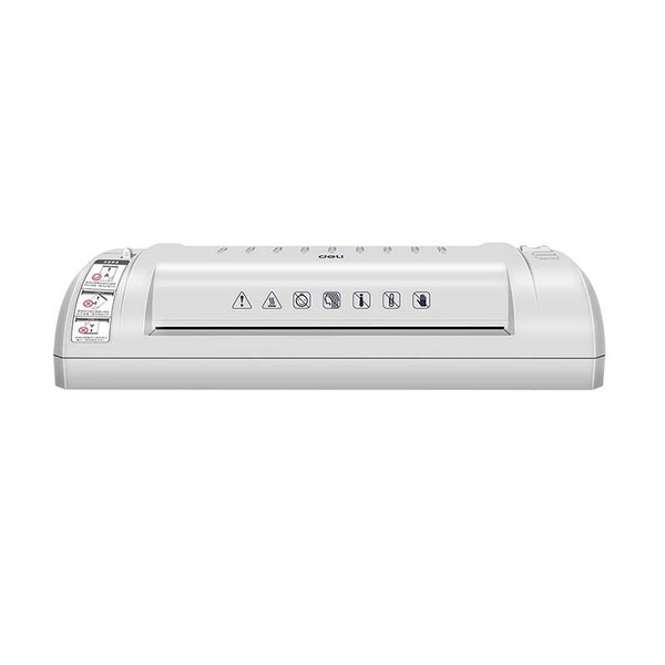 Laminator, Deli, Pentru foi A4, Alb