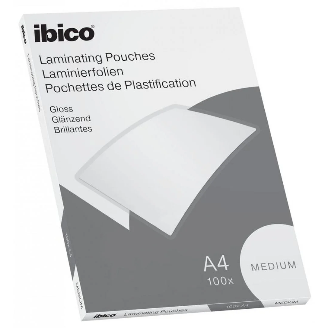 Ibico Basics Medium Pouch A4 lamináló fólia (627309 / 4049793065786) (4049793065786)