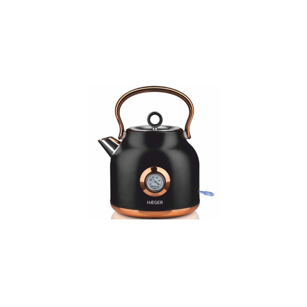 Haeger EK-22B.024A Art Deco 1.7L Vízforraló - Fekete