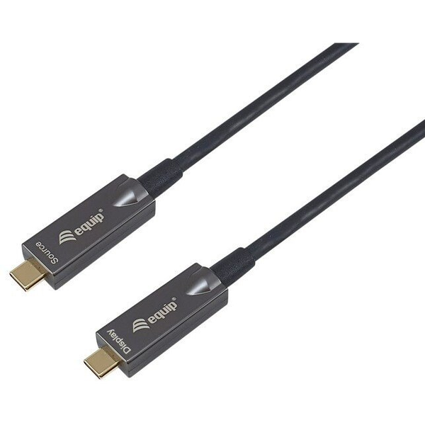 Equip 119467 USB-kabel USB 3.2 Gen 2 (3.1 Gen 2) 7,5 m USB C 10 Gbit/s 60 W Zwart