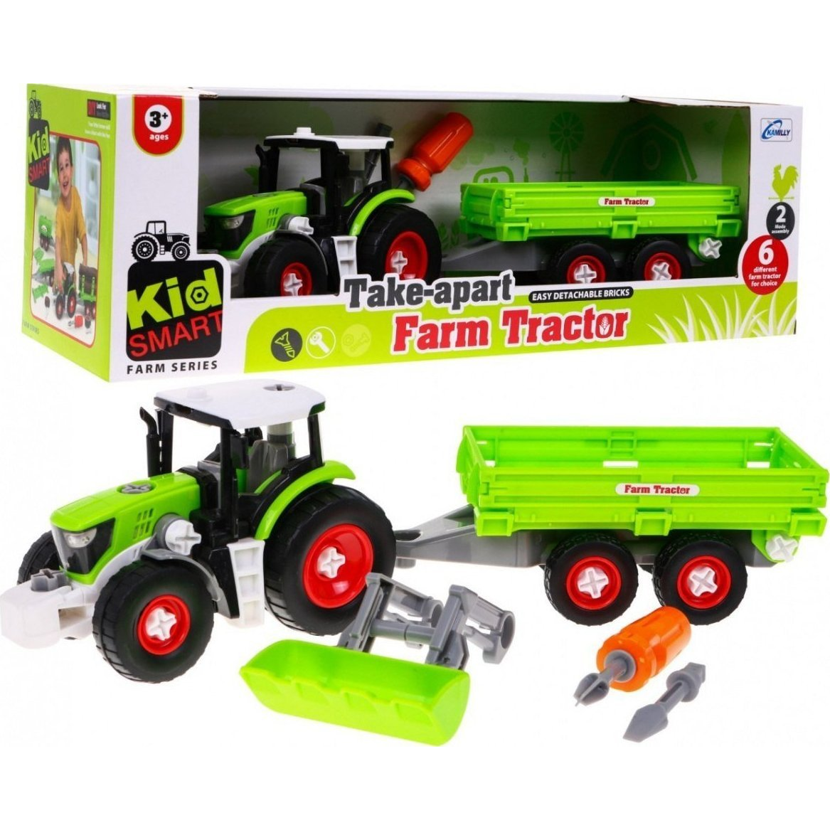 Játék Traktor (ZAU.KM-281B)