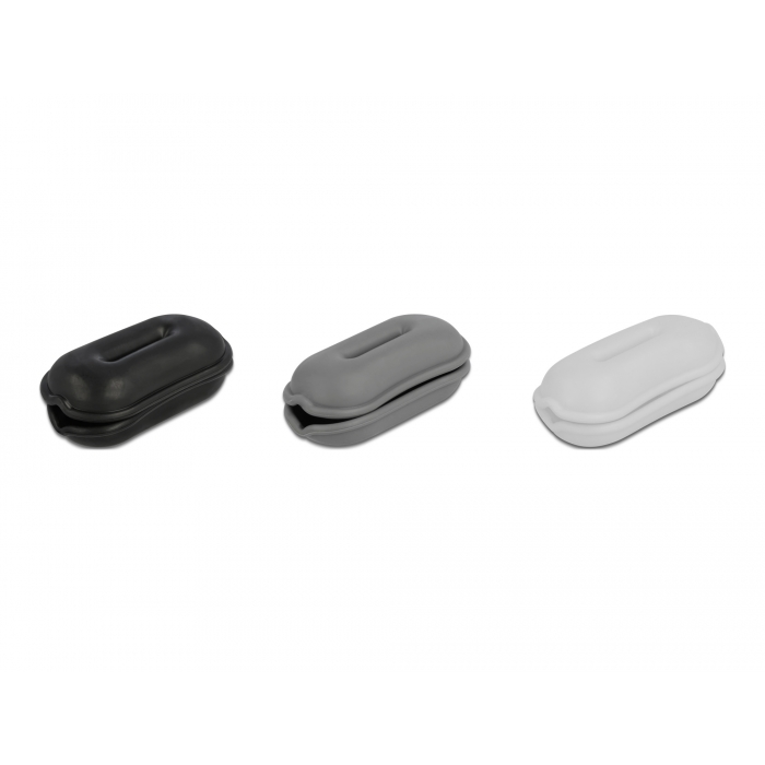 Delock Kábelcsévélő készlet, ovális 3 darabos (18335)