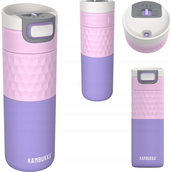 Kambukka Etna Grip Dupla falú utazó Termosz bögre 500ml - Halvány lila