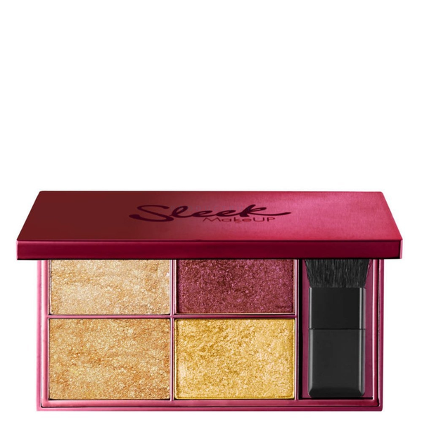 Paleta rozjasňovačů lisovaná Sleek mix odstínů 9 g