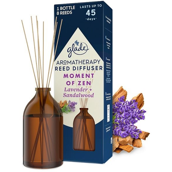 GLADE Aromaterápiás illatpálcika Moment of Zen 80 ml