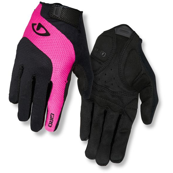 Giro Rękawiczki rowerowe Tessa Gel LF black bright pink r. S (GR-7085722)