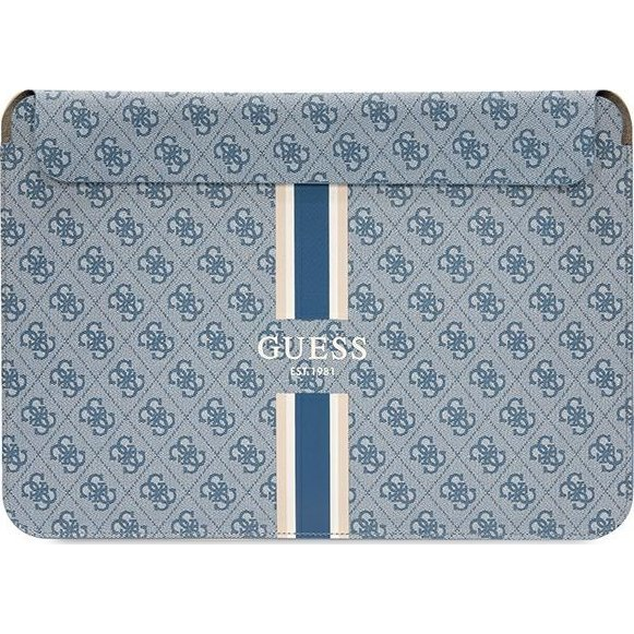 Etui Guess Guess Sleeve GUCS16P4RPSB 16" niebieski/ blue 4G Printed Stripes