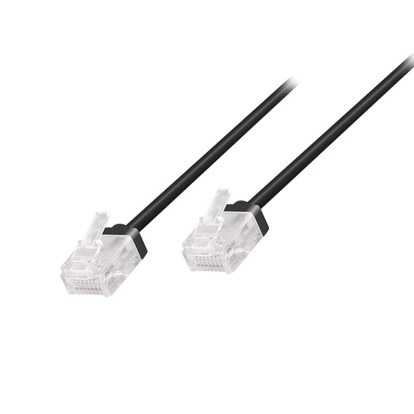 LogiLink Slim High-Flex Cat.6A U/UTP patch kábel 10m fekete (CQ3093U)