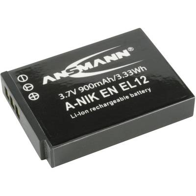 EN-EL12 Nikon kamera akku 3,7V 900 mAh, Ansmann (5044483)