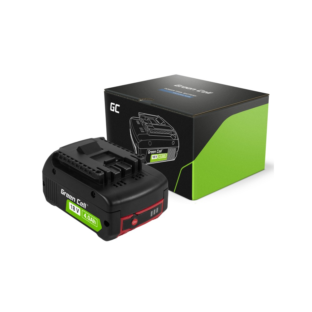 Green Cell PTBO18V4 Bosch GBA1600Z00038 18V Akkumulátor 4000mAh (GREEN-PTBO18V4)