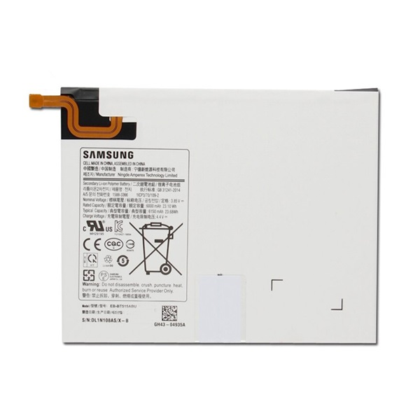 Samsung akku 6000mAh LI-ION  Galaxy Tab A 10.1 LTE (2019) SM-T515 / Galaxy Tab A 10.1 WIFI (2019) SM-T510 "Gigapack csomagolás" (EB-BT515ABU / GH43-04935A)