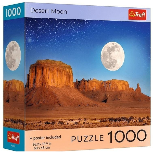 Puzzle 1000 USA Collection: Desert Moon TREFL