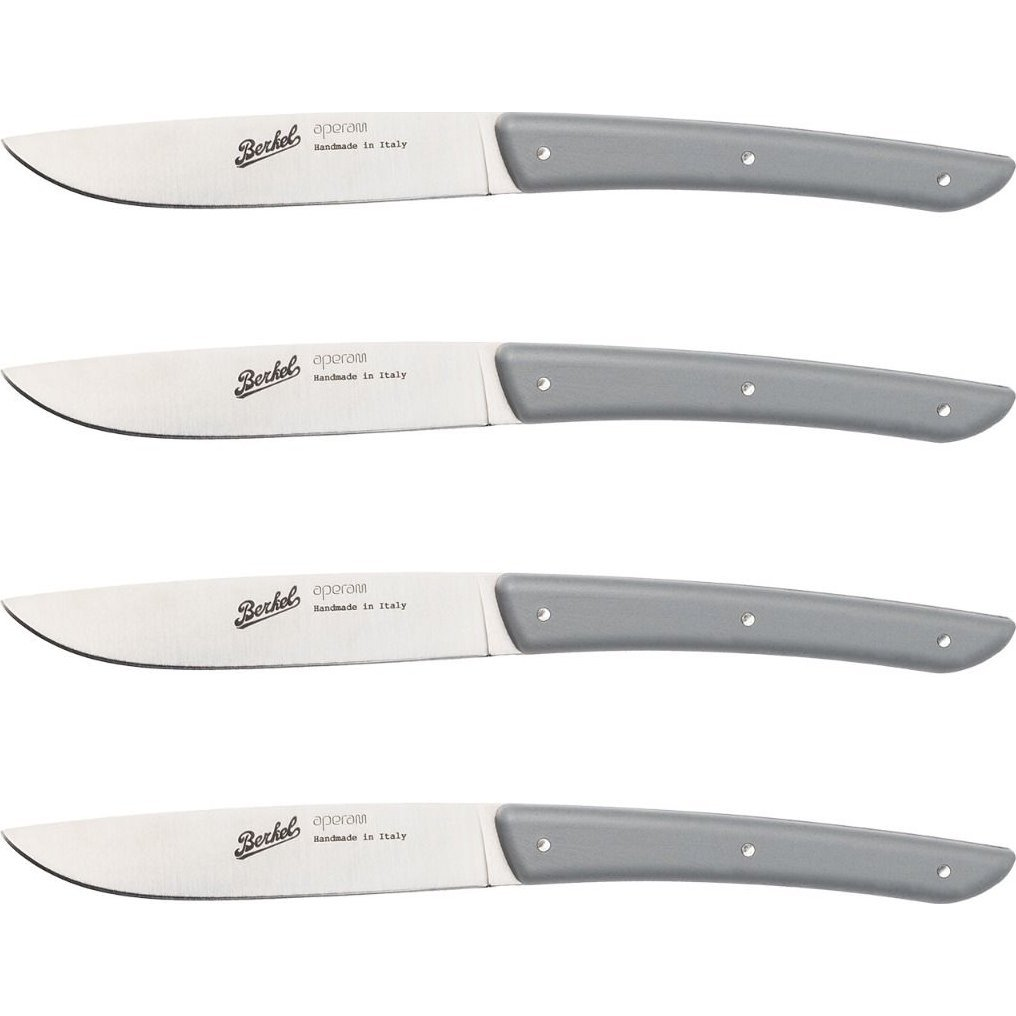 Berkel Steakmesser Rozsdamentes acél késkészlet 4 darabos - Szürke (KCO4SW11SRGBL)