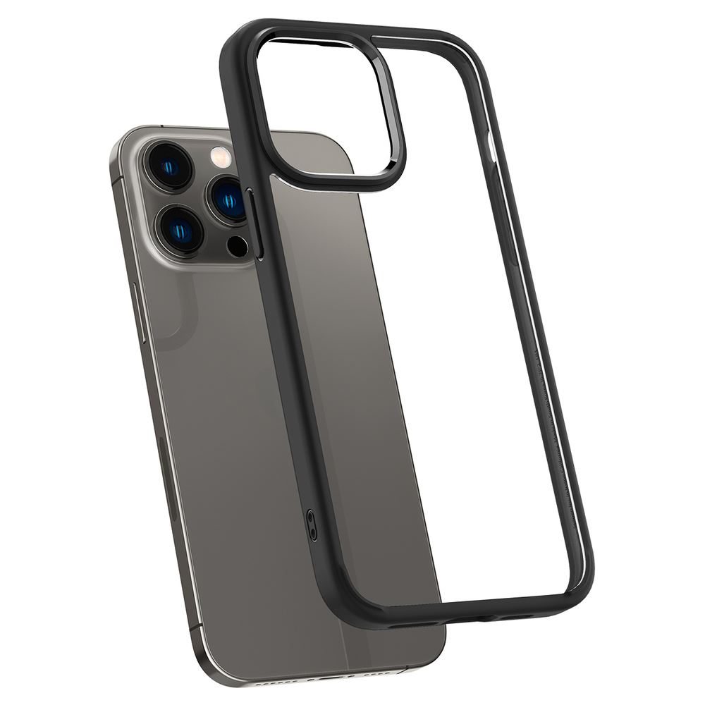 Spigen Ultra Hybrid Apple iPhone 14 Pro tok átlátszó-fekete (ACS04961) (ACS04961)