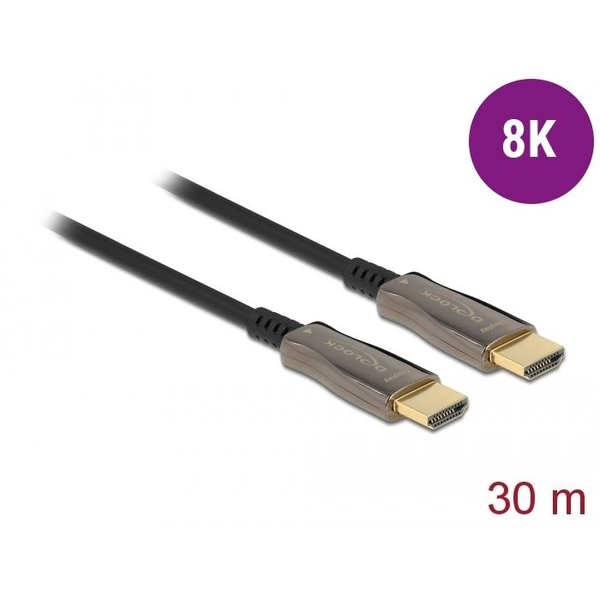 Delock Aktív optikai kábel HDMI 8K, 60Hz 30m (84040)