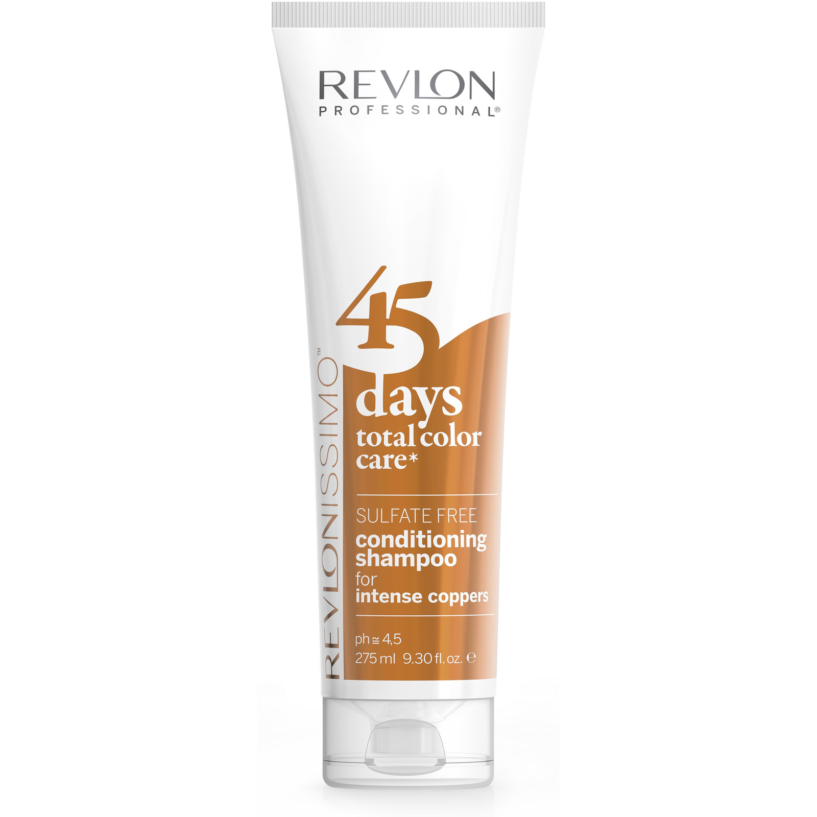 REVLON PROFESSIONAL Revlonissimo 45 Days Total Color Care Intens Coppers 275 ml (8432225091501)