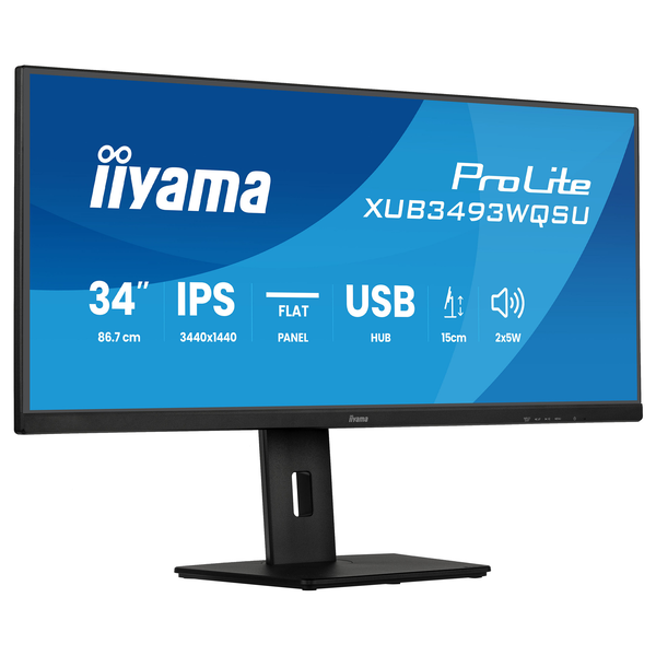 Monitor iiyama ProLite XUB3493WQSU-B6 UltraWide de 34" 3440x1440