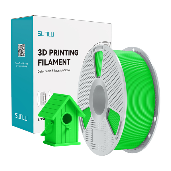 SUNLU ASA filament zöld 175 mm UV-álló kültéri műszaki szál ASA G