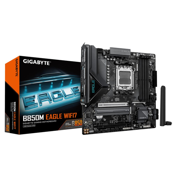 GIGABYTE B850M EAGLE WIFI7 AMD B850 Socket AM5 Micro ATX