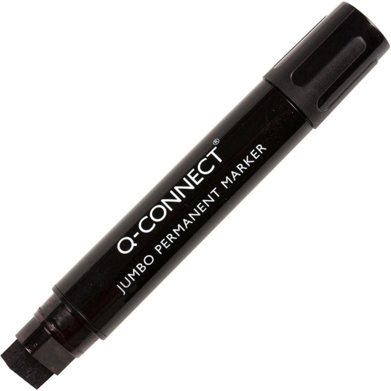 Q-CONNECT PM-JUMBO 20 mm, fekete (KF00270)