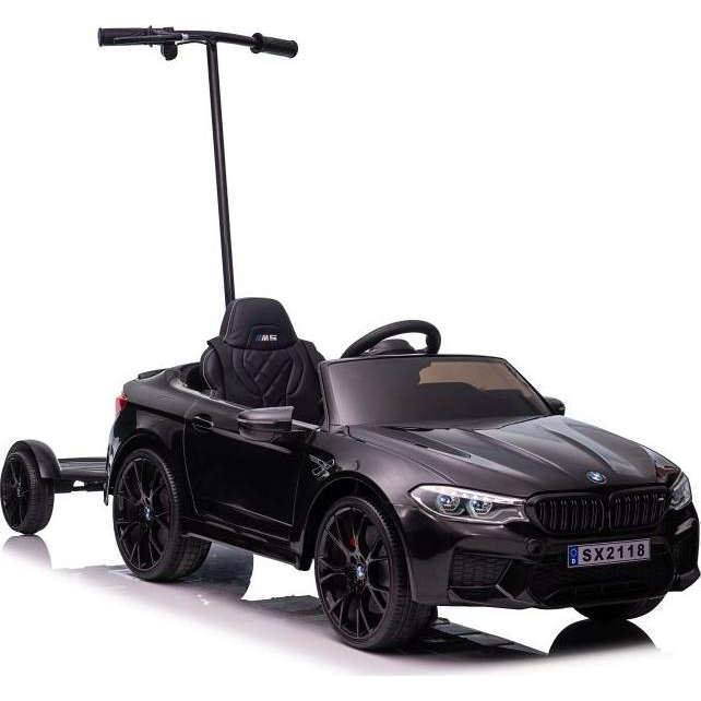 BMW M5 Platformmal Elektromos Kisautó 9585 -12 V, 2 Darab 45 W Motorral, Szülői Távirányítóval, Fekete (9585)