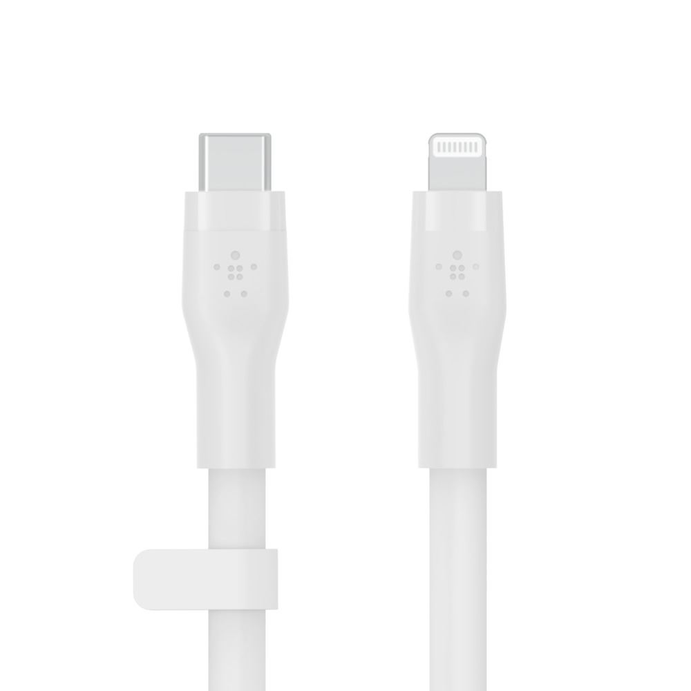 Belkin BOOST CHARGE Flex USB-C - Lightning kábel 3m fehér (CAA009bt3MWH) (CAA009bt3MWH)