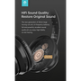 Devia Wireless Bluetooth стерео слушалки с вграден микрофон - Devia Kintone Series Wireless Headphones V2 - черни (ST379512)