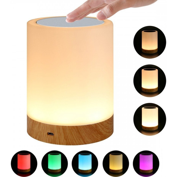 Techly I-LED TOUCH bordlampe 1,6 W Hvid