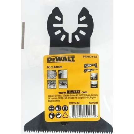 Dewalt BRZESZCZOT DO MULTISZLIFIEREK 43*65MM (1 SZT)
