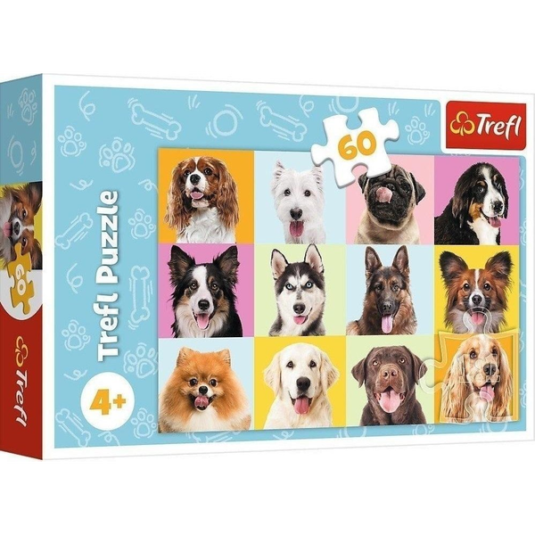 Trefl 17374 puzzle 60 pz Animali