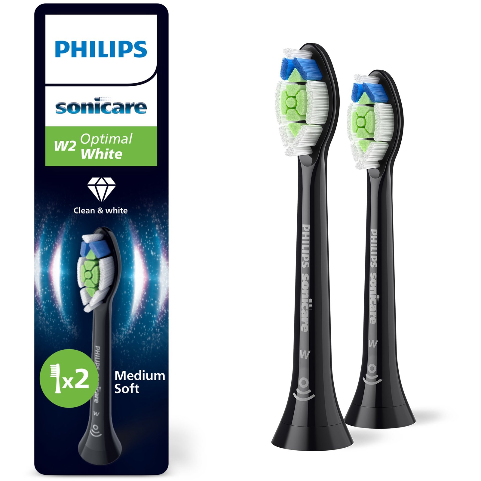 Philips Sonicare Optimal White HX6062/88, 2 db (HX6062/88)