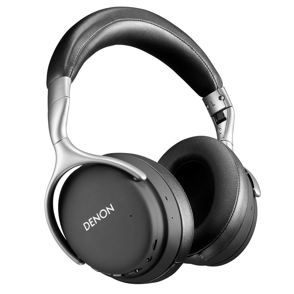 Denon AH-GC30 Vezeték nélküli zajszűrő fejhallgató - Fekete (AHGC30BKEM)