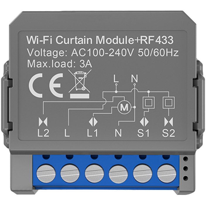 AVATTO CMS16-RF-1 WIFI+RF intelligens függönymodul (CMS16-RF-1)