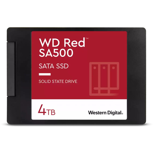 SSD WD RED SA500 4TB NAS Sata3 2,5 7mm WDS400T2R0A 3D NAND