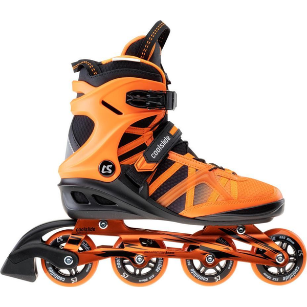 Rolki CoolSlide Lisboa rekreacyjne pomarańczowe r. 46