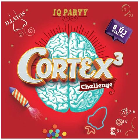 Captain Macaque Cortex Challenge 3 - IQ party társasjáték (CMC10004) (CMC10004)