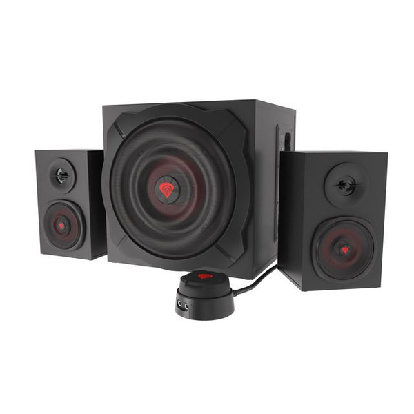 natec Genesis Helium 610 2.1 hangszóró fekete-piros (NCS-1408)