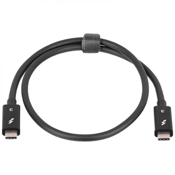 Akyga AK-USB-33 USB kabel 0,5 m Thunderbolt 3 USB C černý