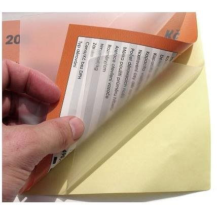 Fellowes - fényes, öntapadós (LAMPOA4000080AD)