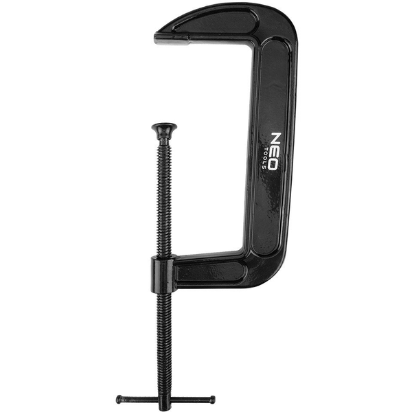 Ścisk stolarski (śrubowy), typ C (G), 200 mm (8"), żeliwny, waga 1570g