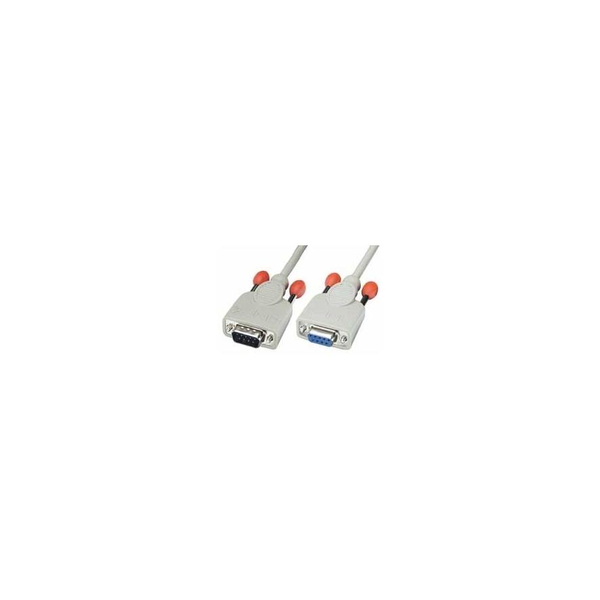 Lindy 0,5m RS232 Cable signalkabel Grå