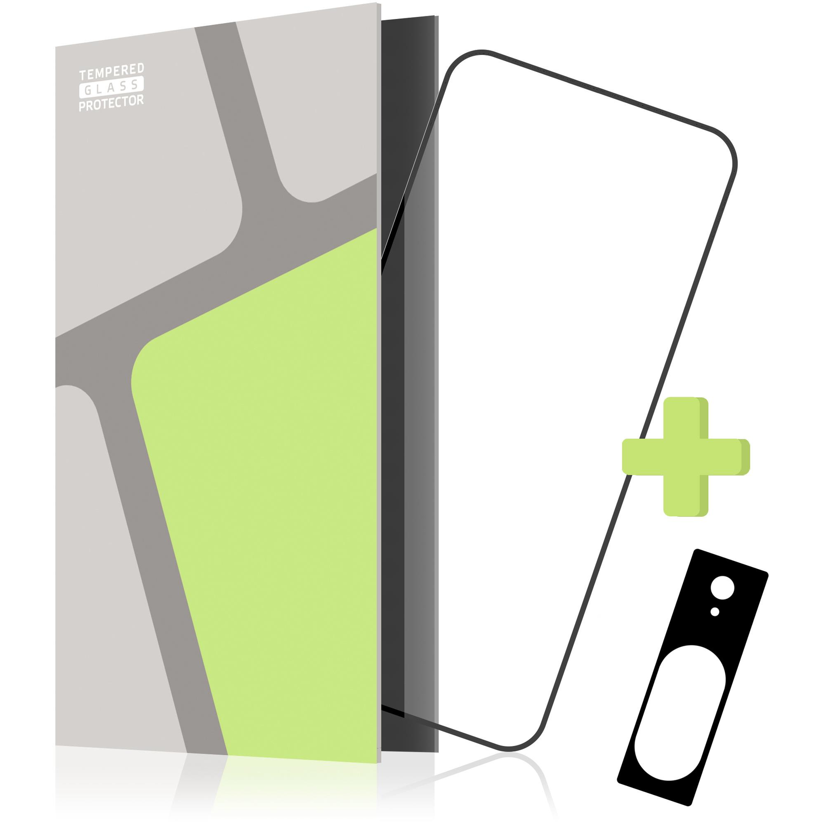 Tempered Glass Protector Google Pixel 8 5G üvegfólia - fekete keret (TGR-GOPX8-BL)