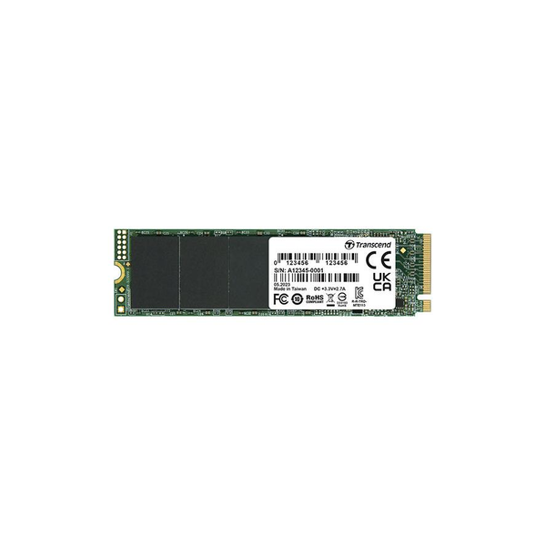 Transcend TS500GMTE115S MTE115S SSD, 500GB, M.2 2280,PCIe Gen3x4, DRAM-less, 3200 MB/s, 250K IOPS