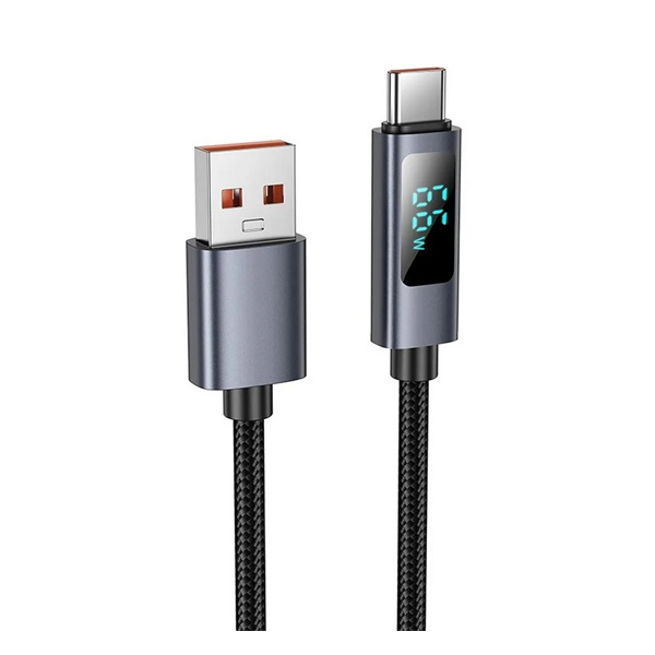 Kábel Hoco USB - USB 3.1 typ C 1 m čierny