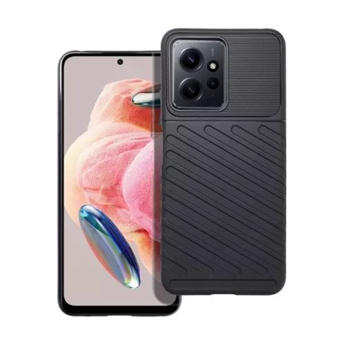 Forcell Thunder Xiaomi Redmi Note 12 4G tok fekete (91104) (91104)