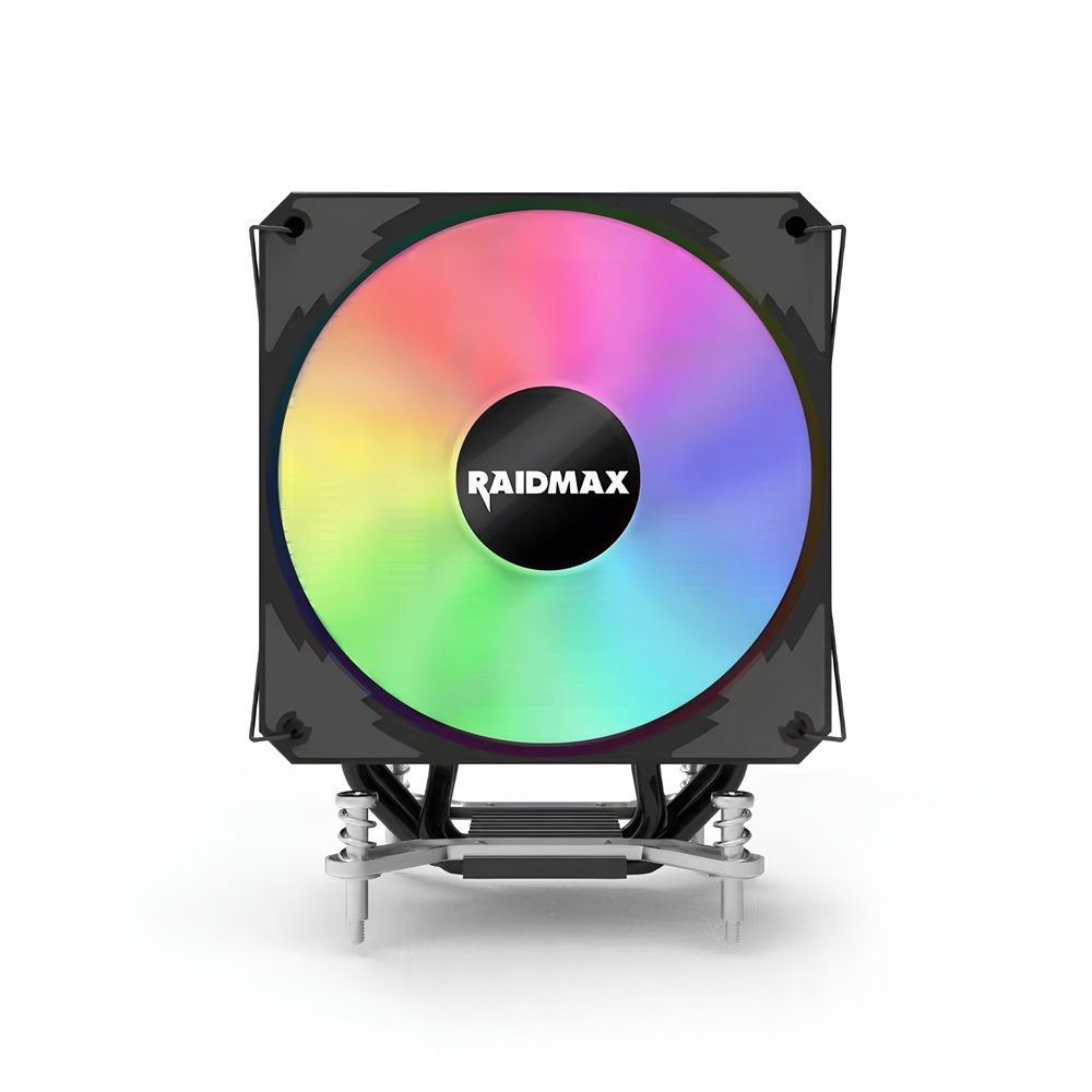 RaidMax AC1204KPB 120mm ARGB PWM Processzor hűtő (AC1204KPB)