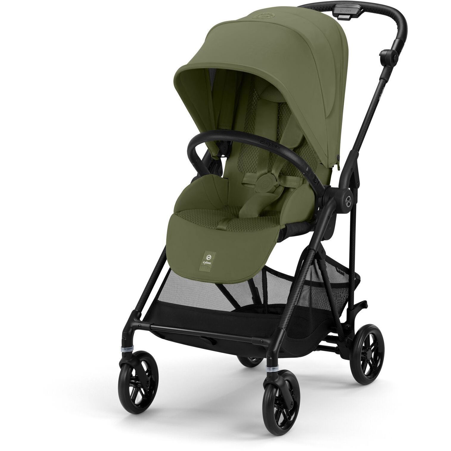 Cybex Melio Carbon Moss Green/Khaki (4063846514823)