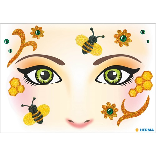 HERMA Face Art Sticker Honey Bee