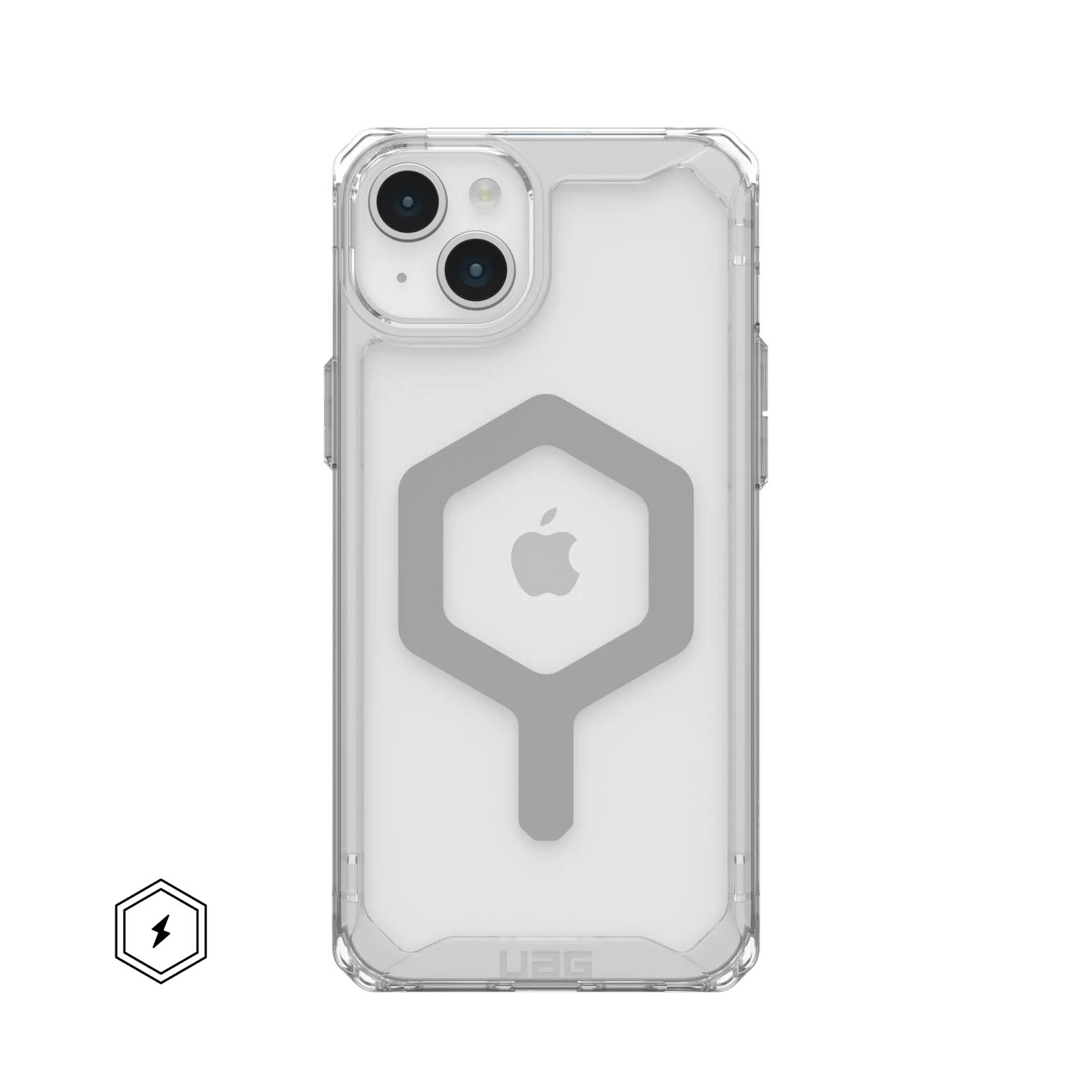 UAG Plyo MagSafe Apple iPhone 15 Plus Tok - Jég/Ezüst (114314114333)